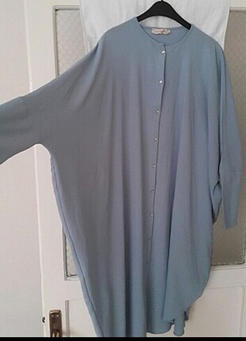 Bebe mavisi salaş tunik 