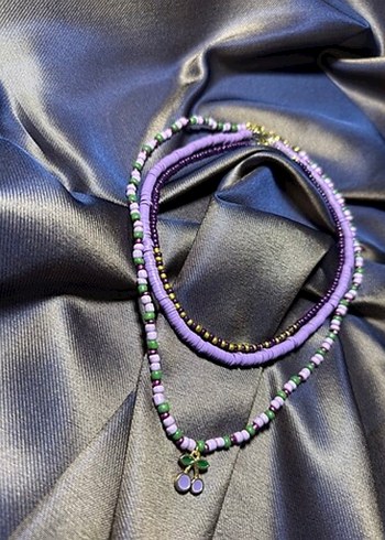 Kiraz kolye Set  - Görsel 2