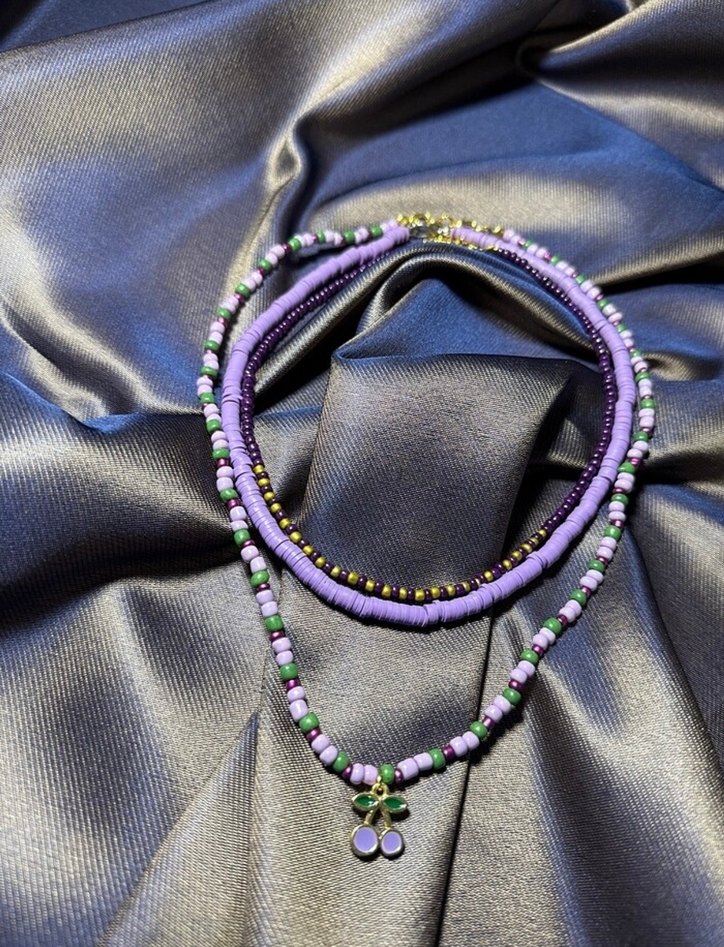 Kiraz kolye Set  - Görsel 3