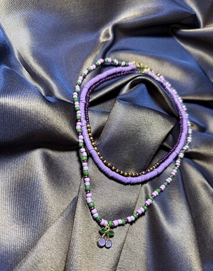 Kiraz kolye Set  - Görsel 2