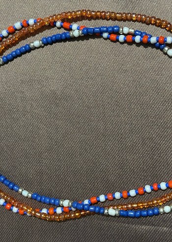 Oranj Spor Kolye Set - Görsel 4