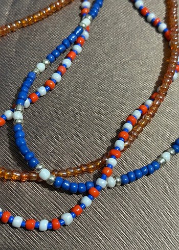 Oranj Spor Kolye Set - Görsel 3