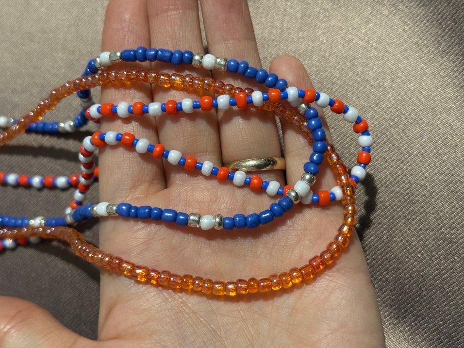 Oranj Spor Kolye Set - Görsel 2