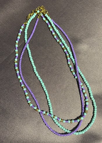 Pastel Mint Kolye Set  - Görsel 2