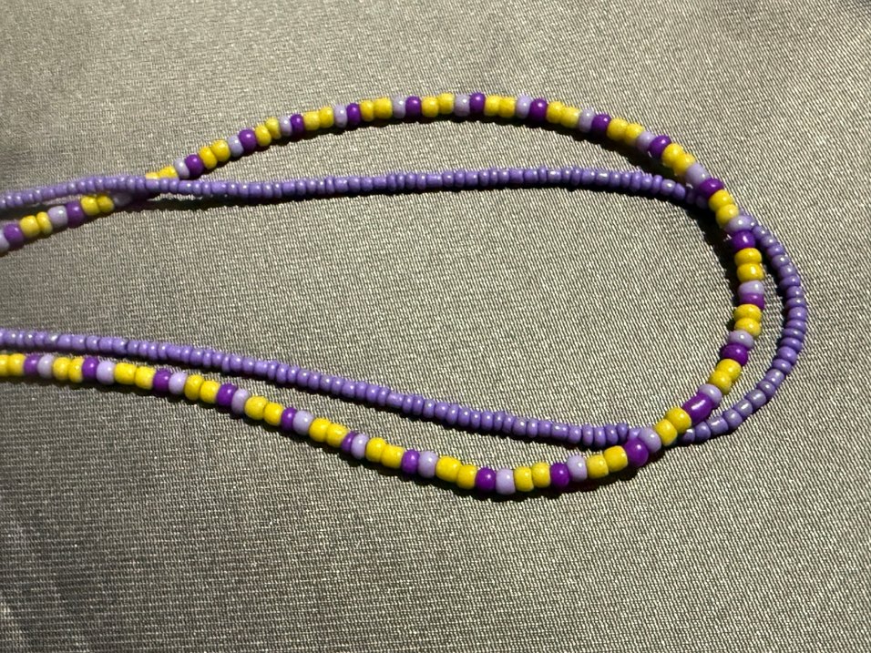 Pastel Lila Kolye Set - Görsel 4