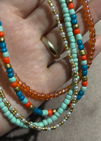 Spor Pastel Shine Kolye Set - Görsel 2