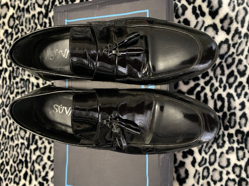 Siyah Deri Püsküllü Klasik Erkek Ayakkabı - Görsel 4