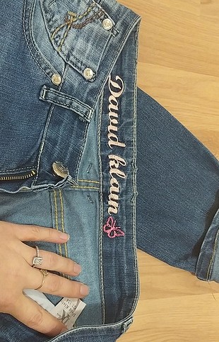 27 Beden mavi Renk kot pantalon 