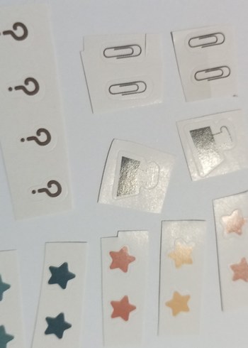 Beyaz Planlayıcı Not Etiketlerii - Görsel 3