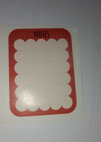 Notebook sticker ve yazılı stickerr - Görsel 3