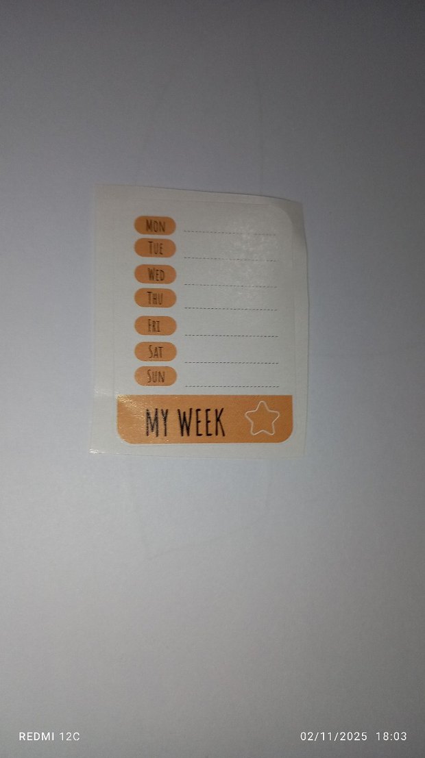 Notebook sticker ve yazılı stickerr - Görsel 2