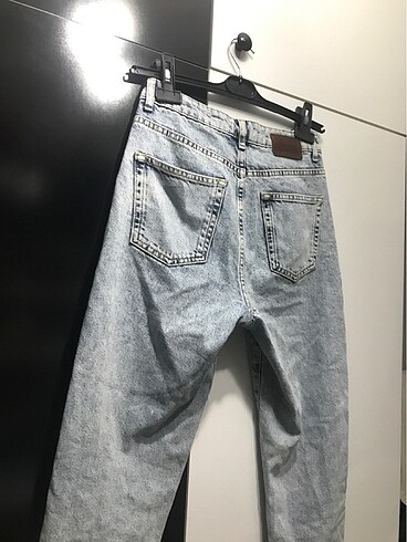 34 Beden mavi Renk Kot pantolon