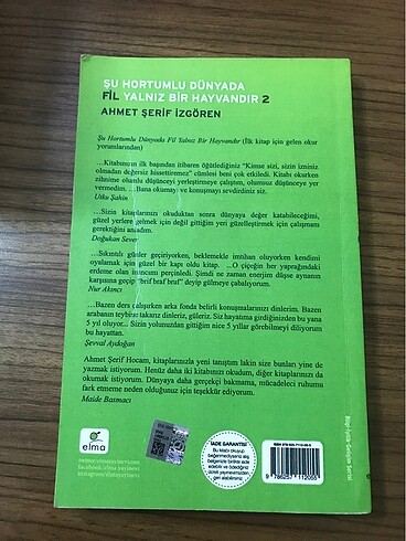  Şu hortumlu dünyada fil yalnız bir hayvandır