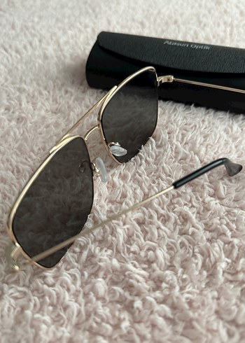 Bej Parlak Kadın Güneş Gözlüğü - Görsel 3