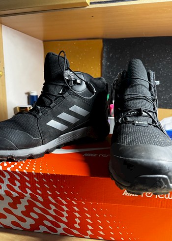 Gri Bağcıklı Erkek Outdoor Ayakkabı - Görsel 2