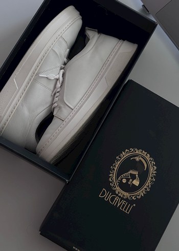 Diğer Ducaveli Beyaz Deri Sneaker