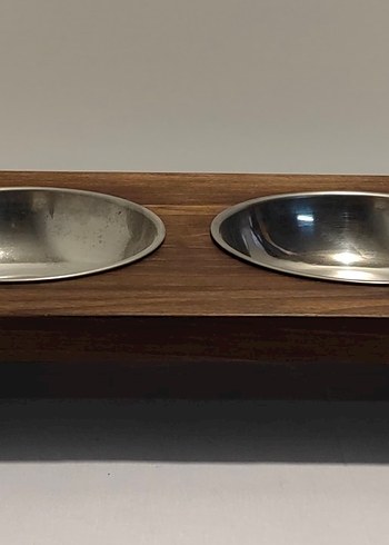 Ceviz ağacından özel yapımı köpek mamalık - Görsel 4