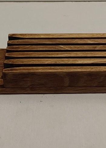 Ceviz Ahşap bıçaklık - Görsel 4