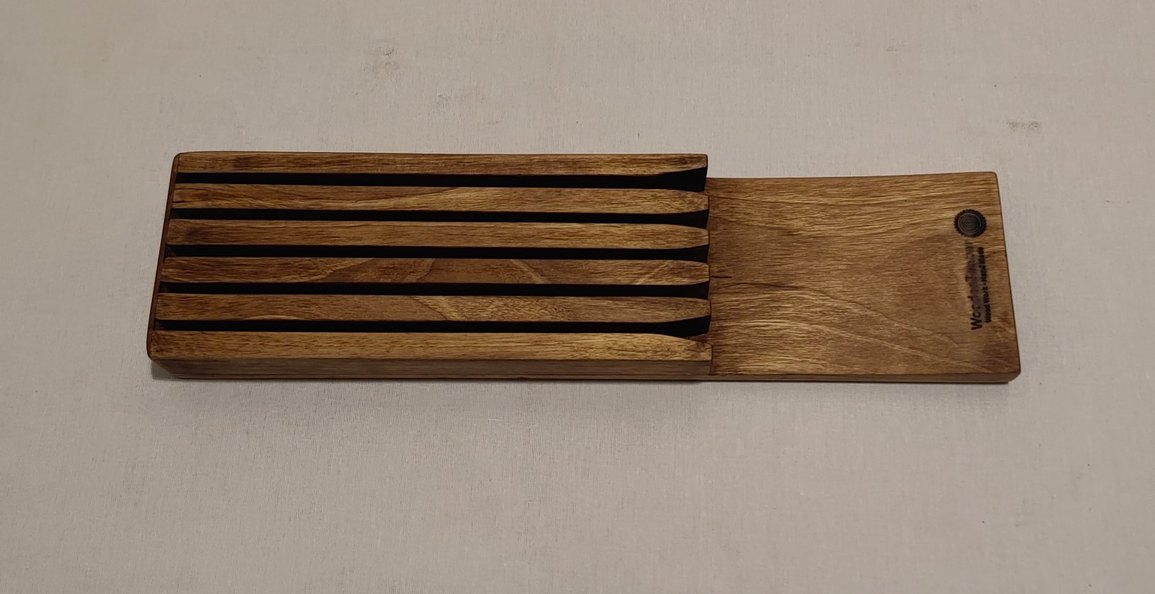 Ceviz Ahşap bıçaklık - Görsel 3