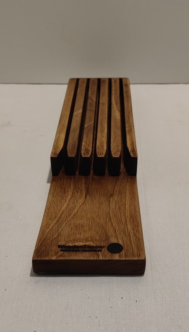 Ceviz Ahşap bıçaklık - Görsel 2