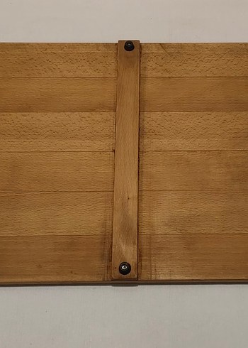 Kayın Ağacından özel yapımı Kesme tahtası 60x40x1,5cm - Görsel 2