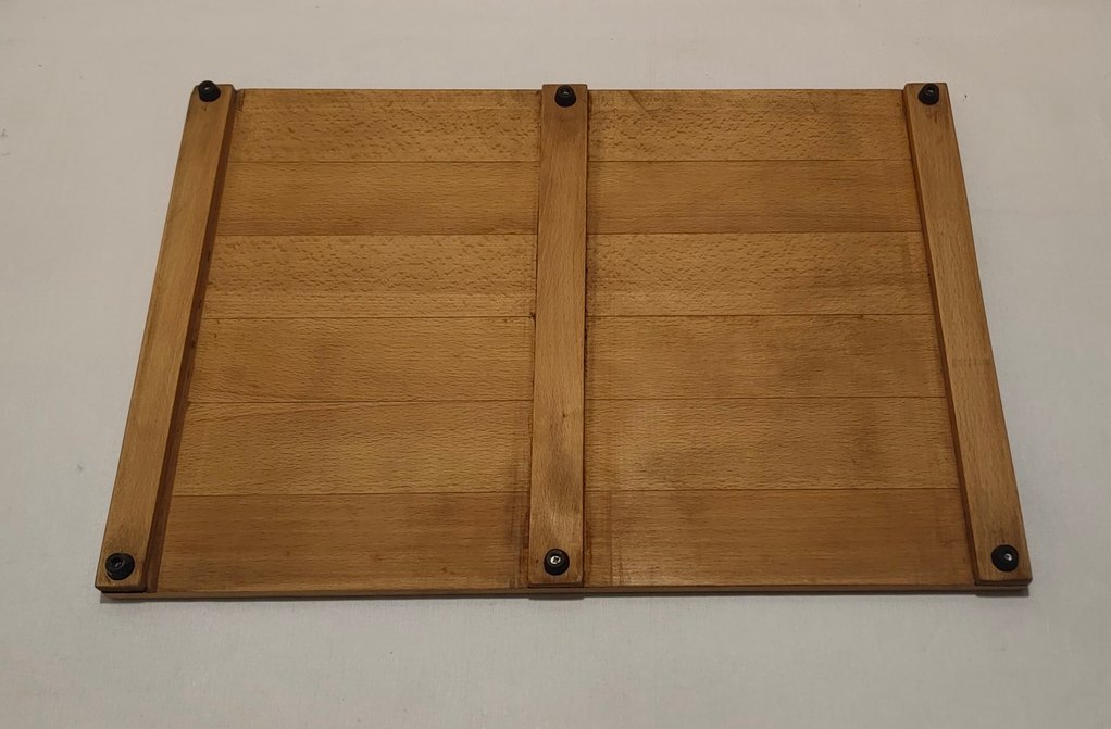 Kayın Ağacından özel yapımı Kesme tahtası 60x40x1,5cm - Görsel 2