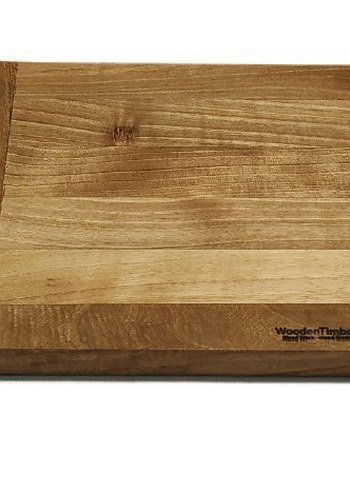 Ceviz ağacından kesme tahtası 31,5x29,5x2,9cm - Görsel 2