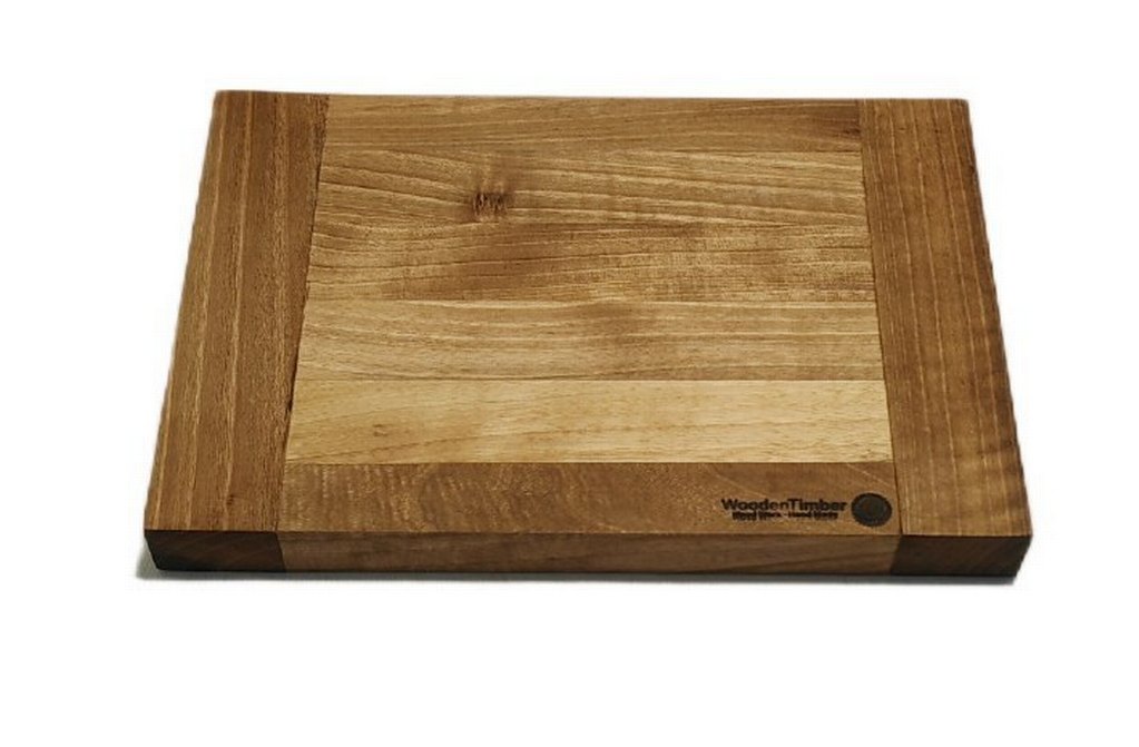 Ceviz ağacından kesme tahtası 31,5x29,5x2,9cm - Görsel 2