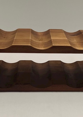 Ahşap Ceviz Şişelik - Görsel 6