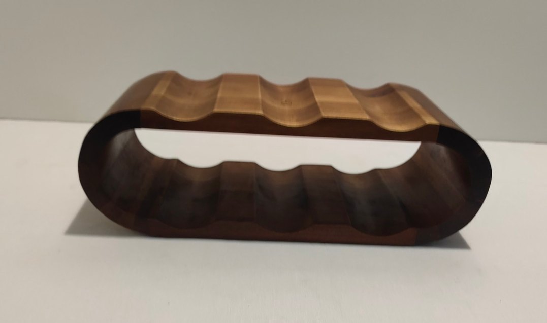 Ahşap Ceviz Şişelik - Görsel 5