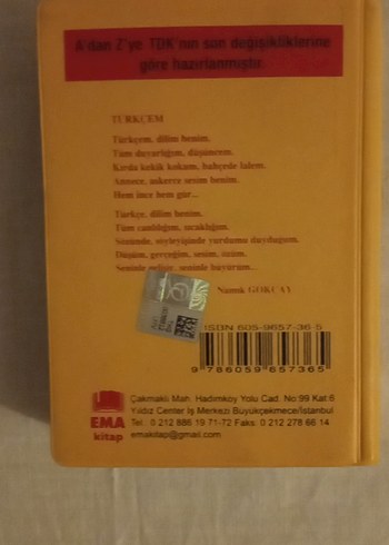 İlkokul-Ortaokul için türkçe sözlük