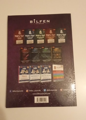  Bilfen 8. Sınıf İngilizce Pro & Test Soru Bankası