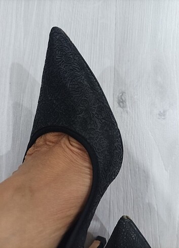 37 Beden siyah Renk Zara marka stiletto