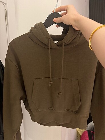 Pull&bear haki sweatshirt