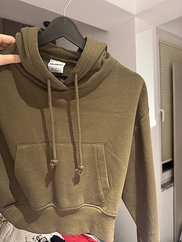 Pull and Bear Pull&bear haki sweatshirt