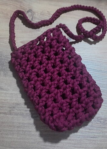 Bordo basic telefon çantası