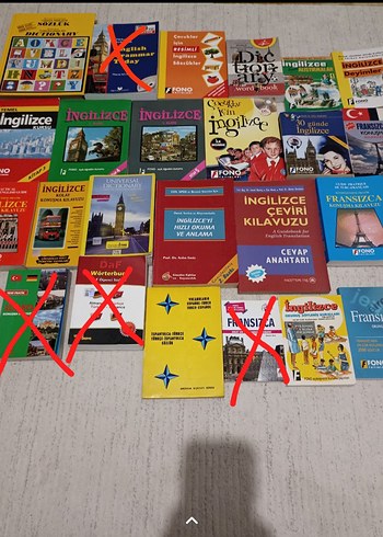 Yabancı Dil Kitapları Seti - İngilizce ve Fransızca