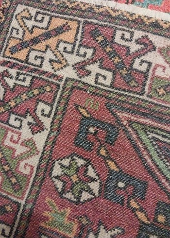 Koyu Renkli Çok Renkli Desenli Halı 175/115 - Görsel 11