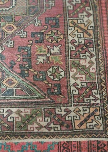 Koyu Renkli Çok Renkli Desenli Halı 175/115 - Görsel 3