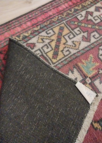 Koyu Renkli Çok Renkli Desenli Halı 175/115 - Görsel 5