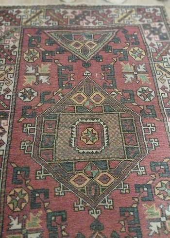 Koyu Renkli Çok Renkli Desenli Halı 175/115 - Görsel 10