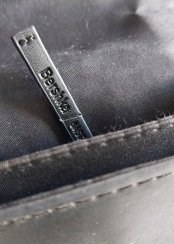 Gri Yılan Desenli Zincir Detaylı Deri Çanta - Görsel 6