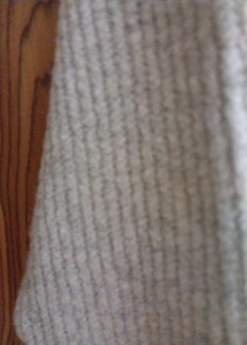 Bej Balıkçı Yaka Örgü Kadın Kazak - Görsel 5