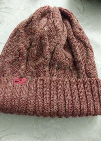 Nike Erkek Kahverengi Örgü Bere - Görsel 2