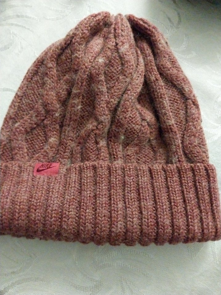 Nike Erkek Kahverengi Örgü Bere - Görsel 2