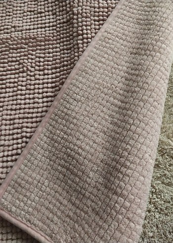 Pembe Düz Banyo Paspası - Görsel 3