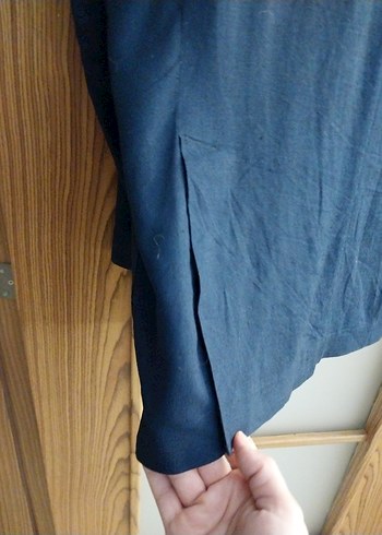 Kığılı Lacivert Erkek keten Ceket - Görsel 9