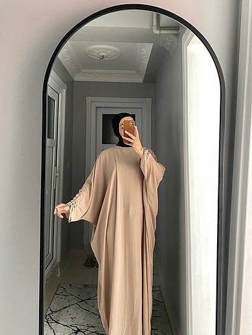 diğer Beden ten rengi Renk Abaya elbise
