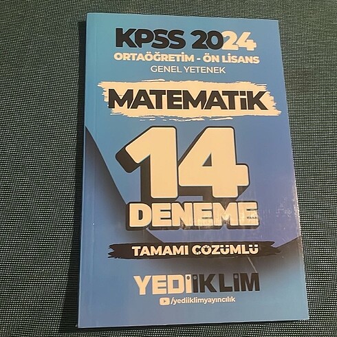 Kpss Matematik Deneme Yedi iklim