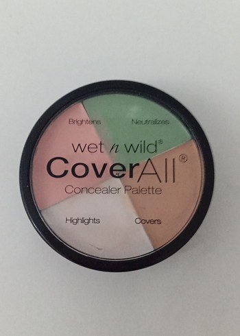 Wet n wild wet n wild CoverAll Çok Renkli Kapatıcı Paleti
